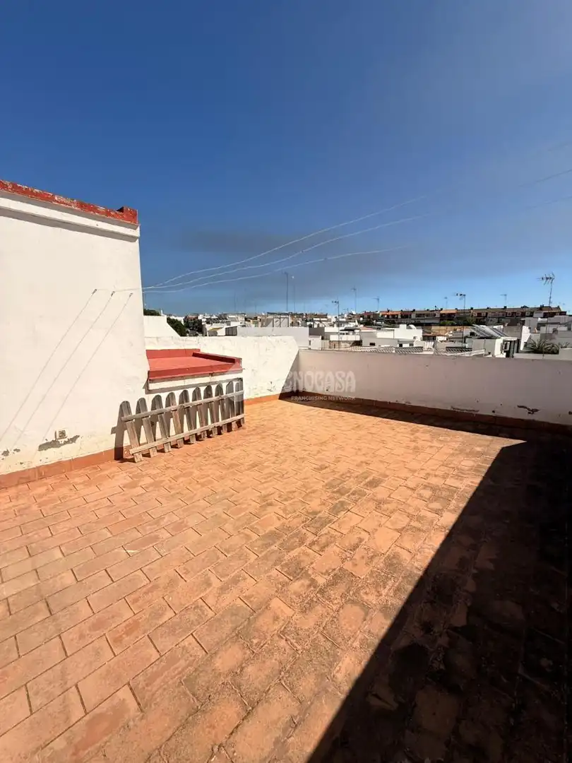 Terraza de Casa adosada en venta en Alcalá de Guadaira con Aire acondicionado y Terraza