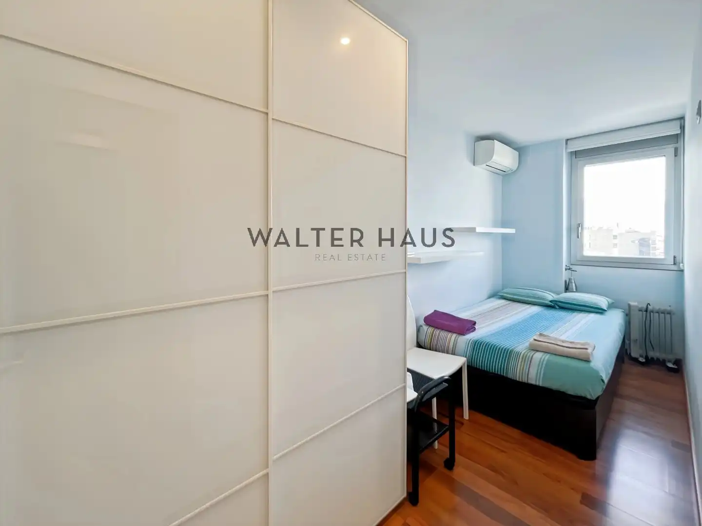 Wohnung zur Miete in Barcelona mit Klimaanlage, Heizung und Möbliert