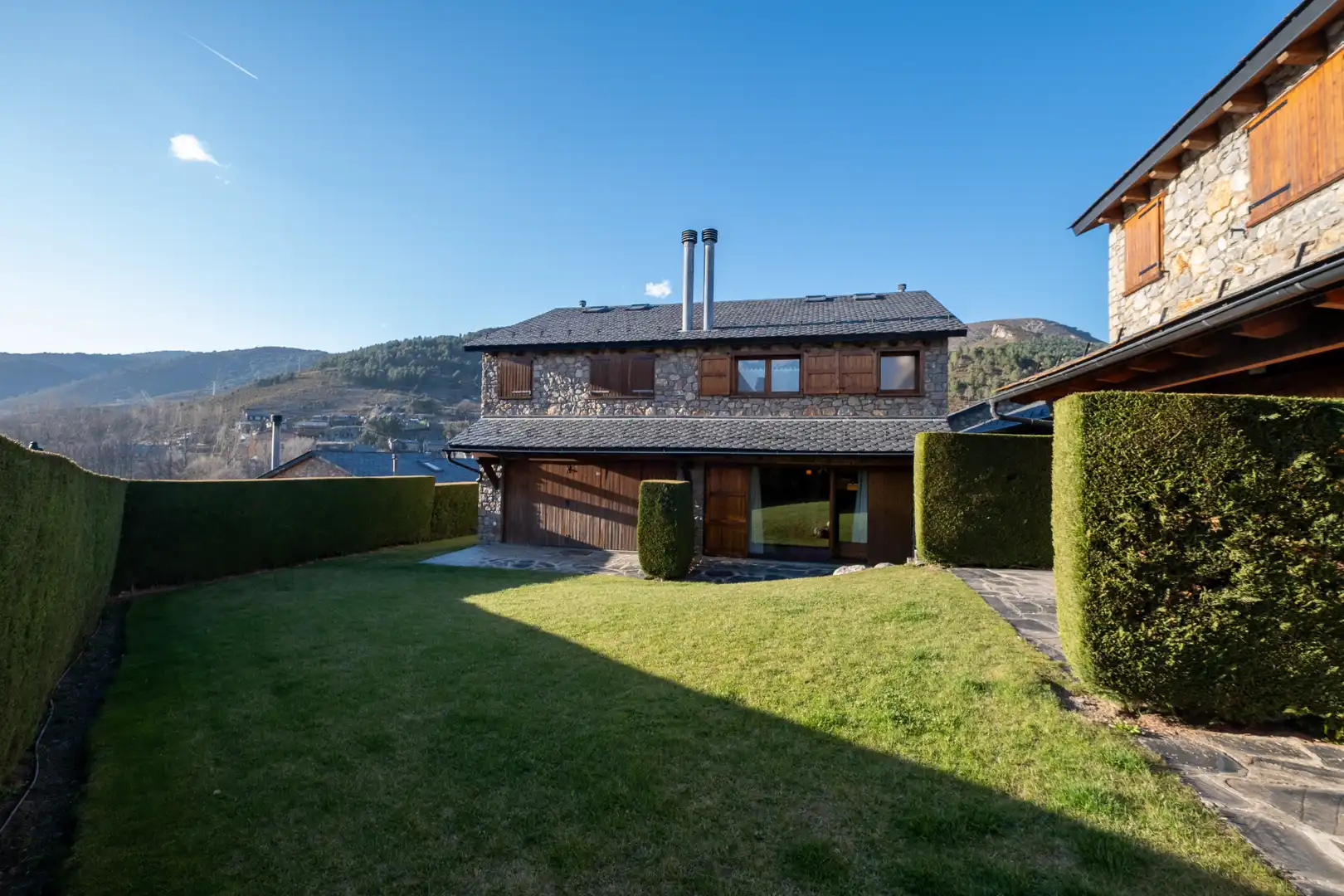 Jardí de Casa adosada de lloguer en Bellver de Cerdanya amb Calefacció, Parquet i Terrassa