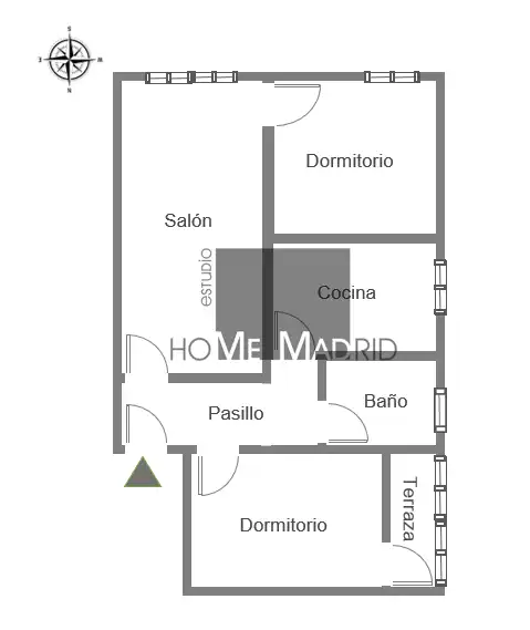 Exterior view of Flat for sale in Madrid  with Heating and Terrace