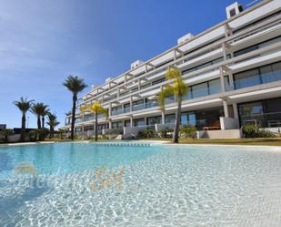 Vista exterior de Planta baixa en venda en Cartagena amb Aire condicionat, Terrassa i Piscina