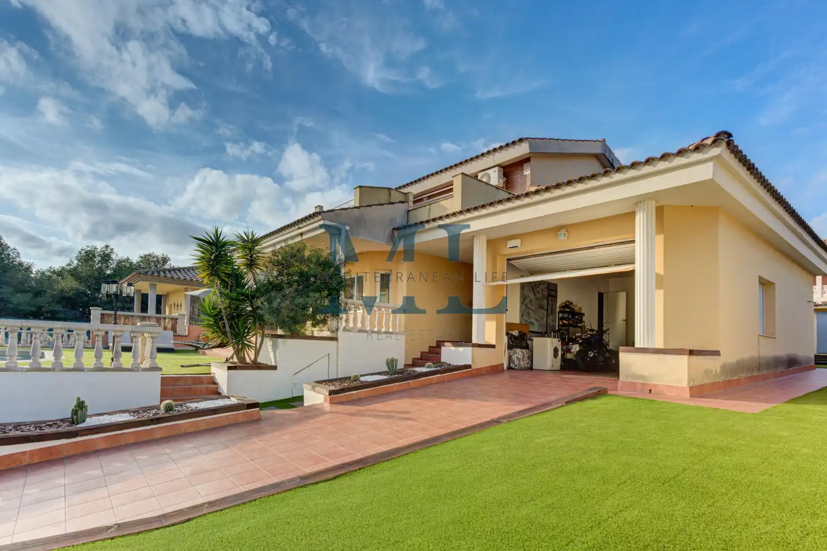 Jardín de Casa o chalet en venta en Sant Pere de Ribes con Calefacción, Jardín privado y Piscina