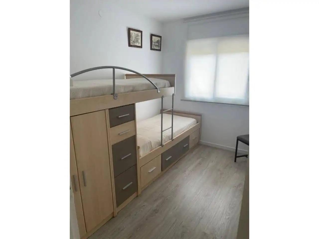 Bedroom of Flat for rent in Vilanova i la Geltrú  with Private garden, Terrace and Furnished