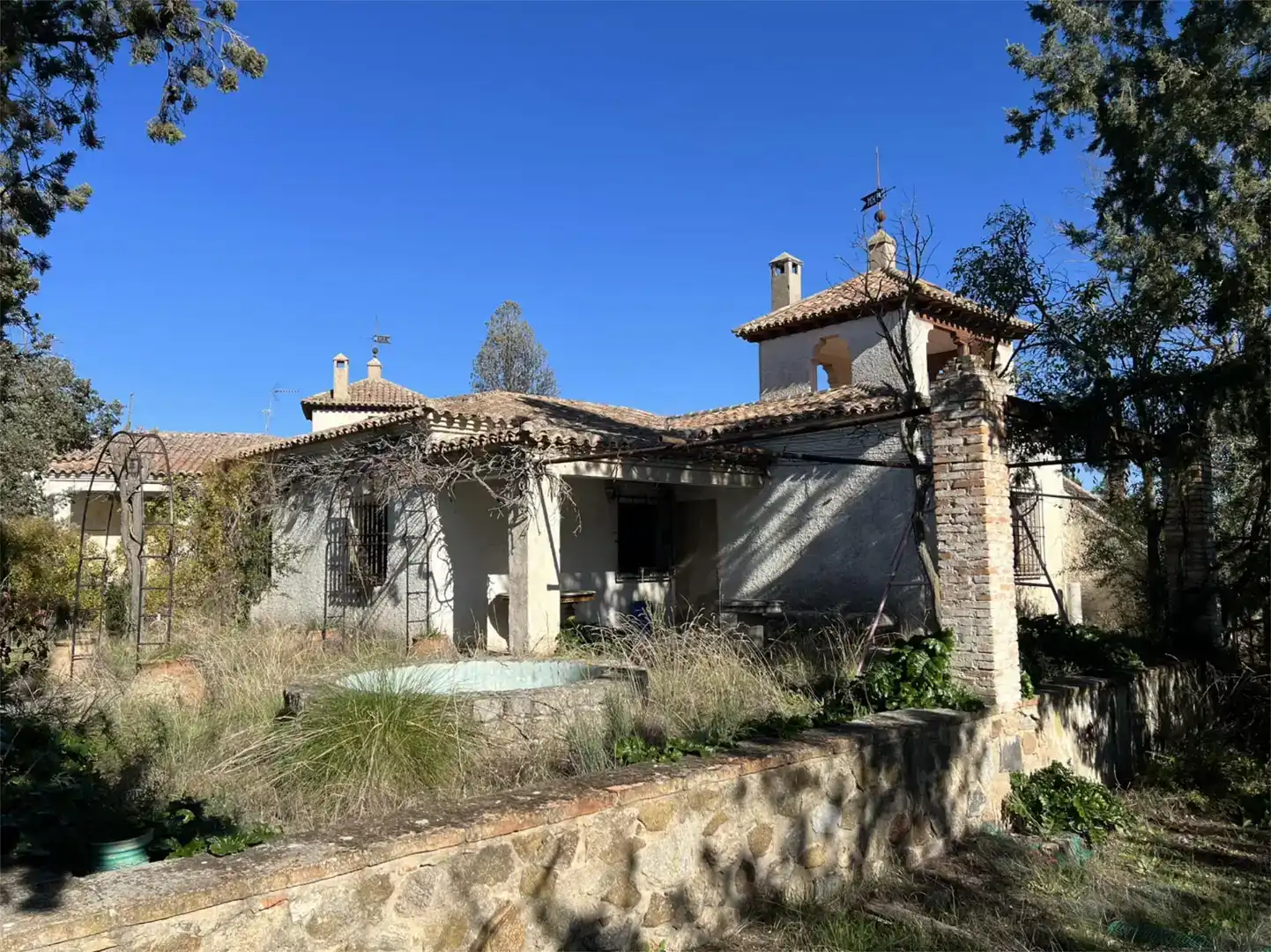 Vista exterior de Casa o xalet en venda en Toledo amb Jardí privat i Piscina