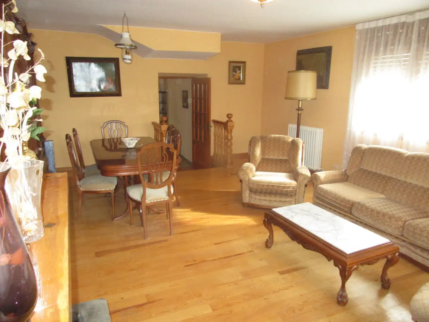 Sala de estar de Finca rústica en venta en Villanúa con Calefacción, Terraza y Trastero