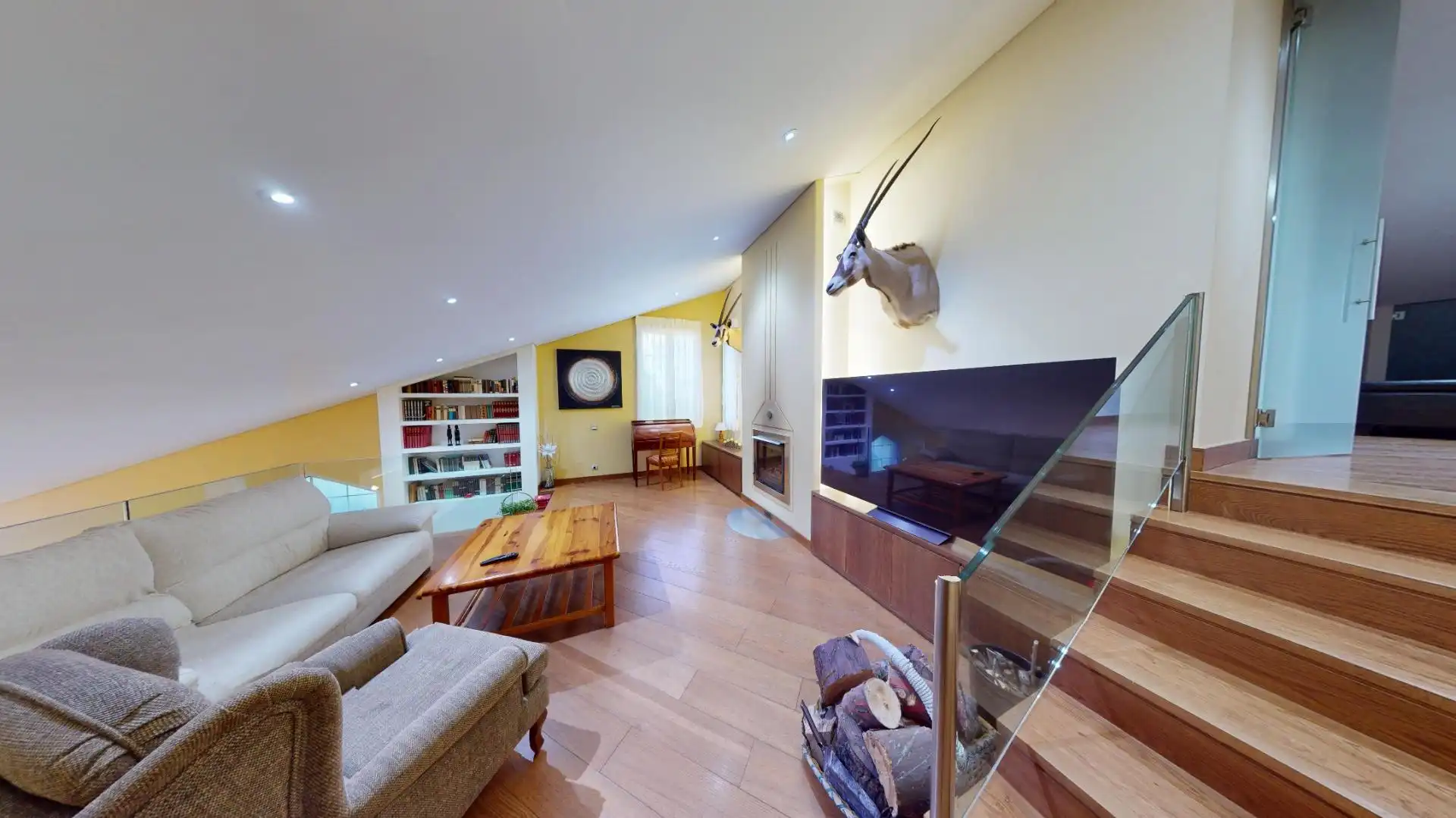 Sala de estar de Casa o chalet en venta en Pedrezuela con Calefacción, Jardín privado y Terraza