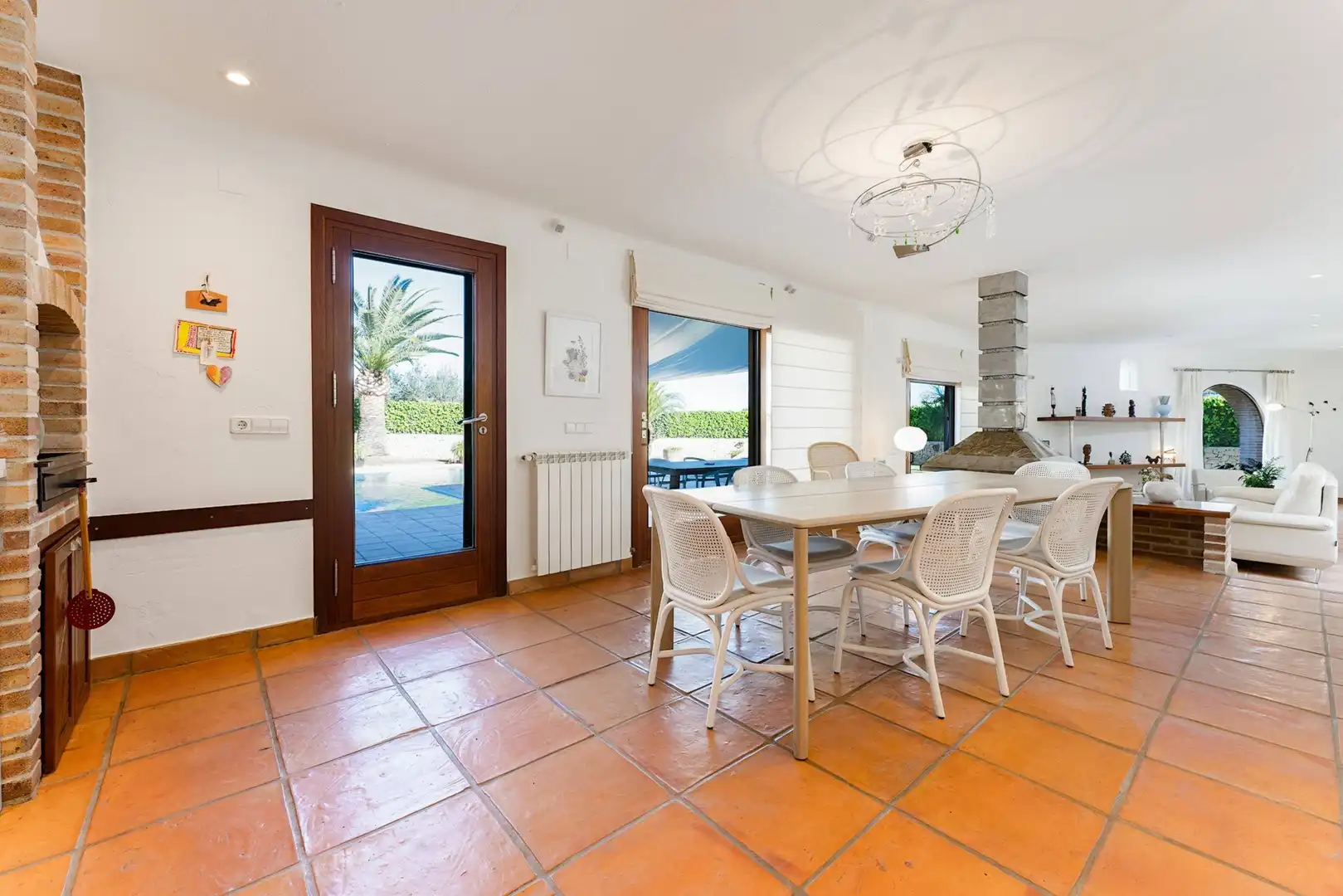 Menjador de Casa o xalet en venda en Jávea / Xàbia amb Aire condicionat, Jardí privat i Terrassa