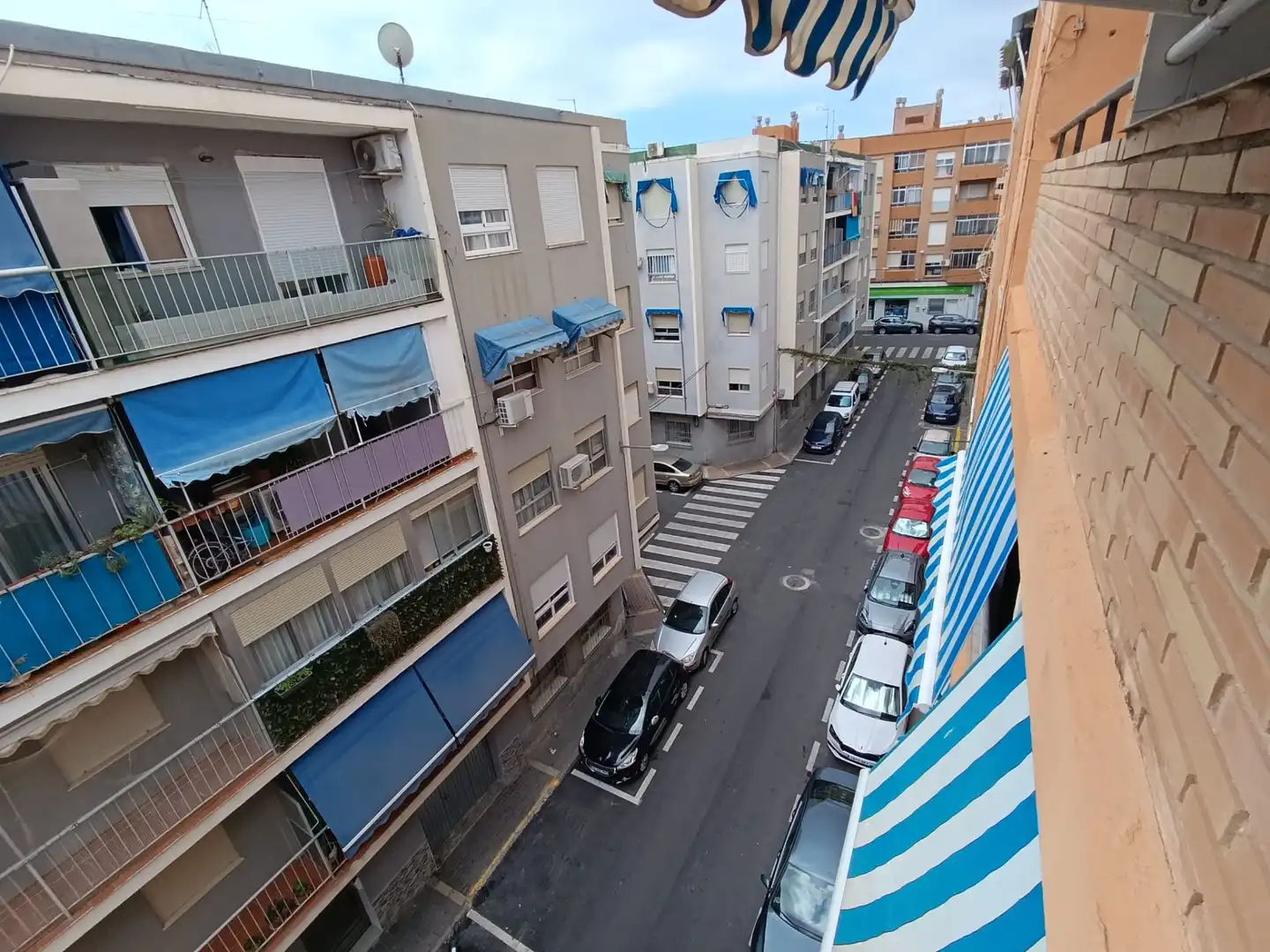 Vista exterior de Piso en venta en Villajoyosa / La Vila Joiosa con Amueblado y Balcón