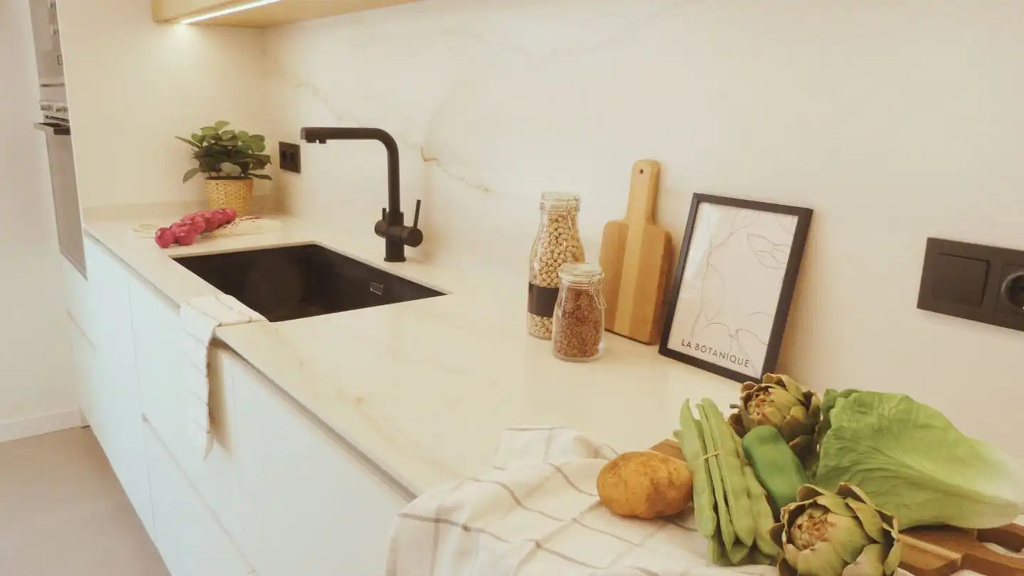 Cocina de Casa o chalet en venta en Cambrils con Aire acondicionado, Calefacción y Parquet