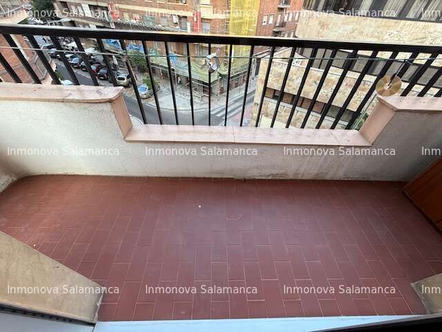 Balcony of Flat to rent in Salamanca Capital  with Heating, Terrace and Furnished