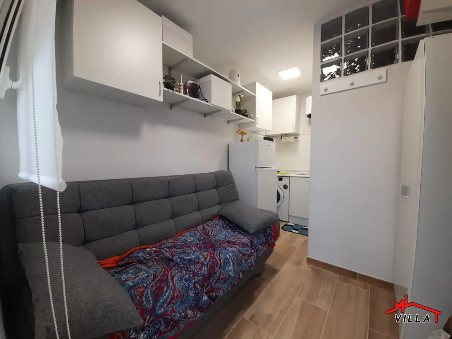 Sala de estar de Estudio de alquiler en Laredo con Amueblado