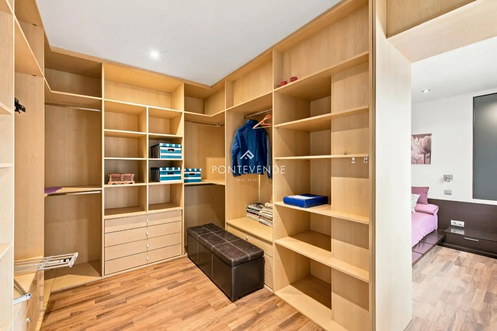 Bedroom of Flat for sale in Marín, Pontevedra