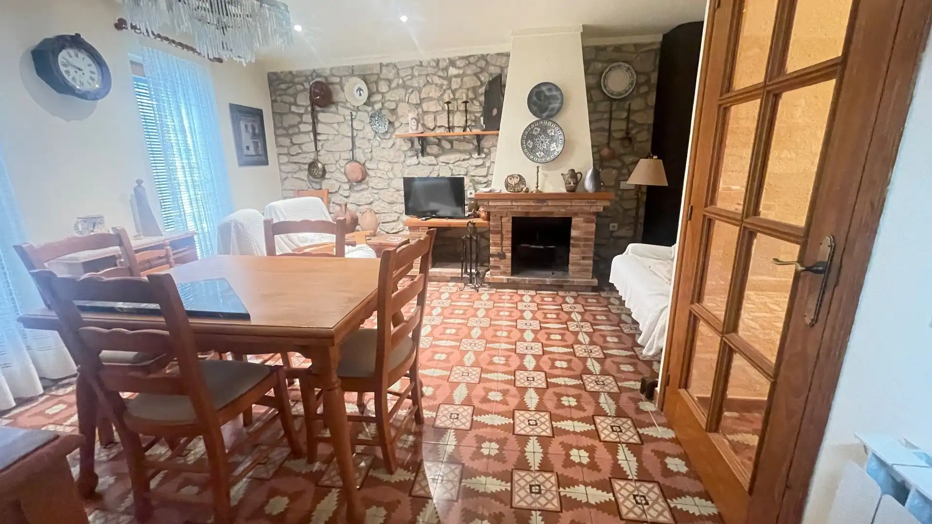 Comedor de Finca rústica en venta en Vallbona de Les Monges con Calefacción, Jardín privado y Trastero
