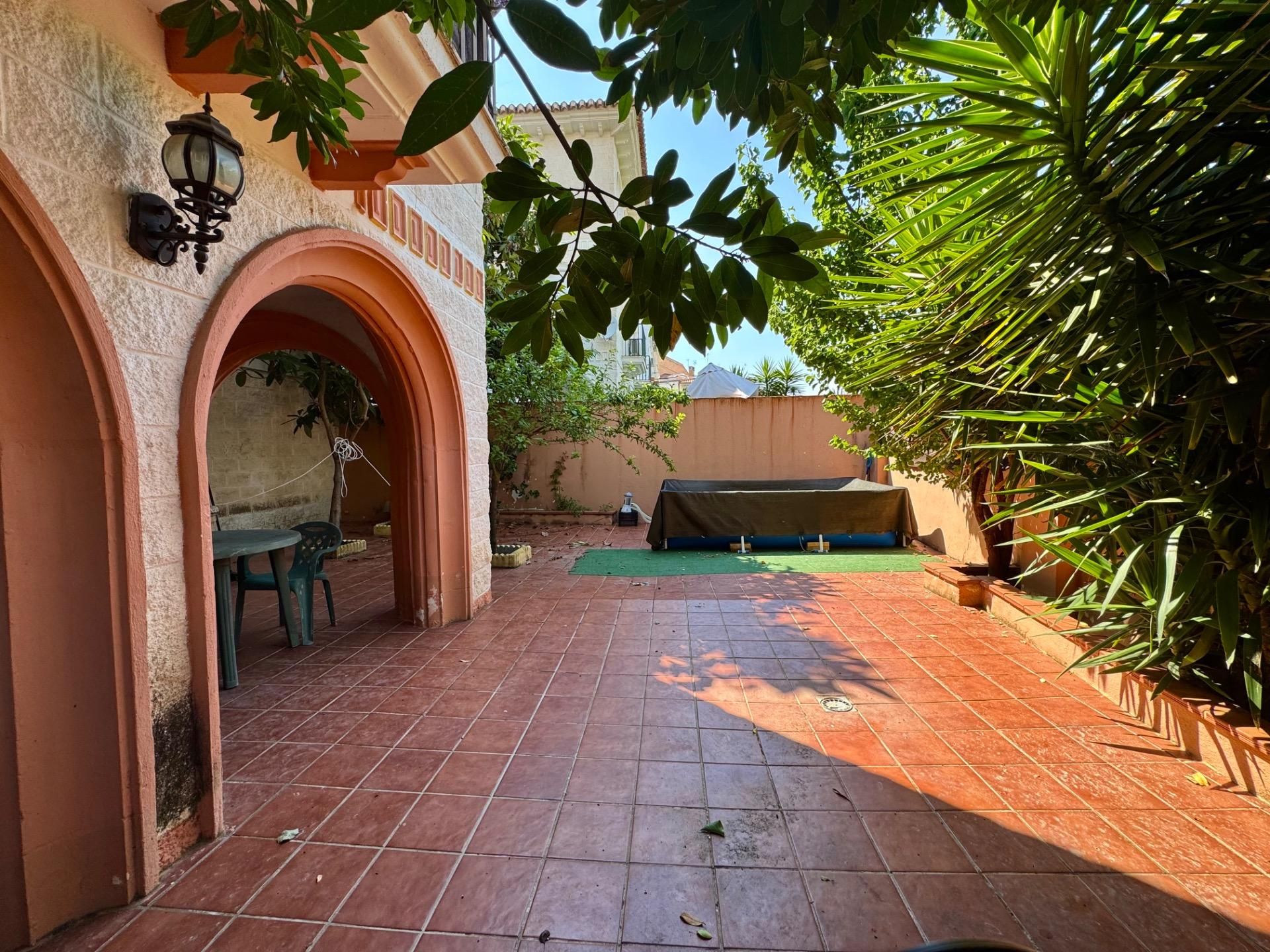 Jardí de Casa adosada en venda en Gójar amb Aire condicionat i Balcó