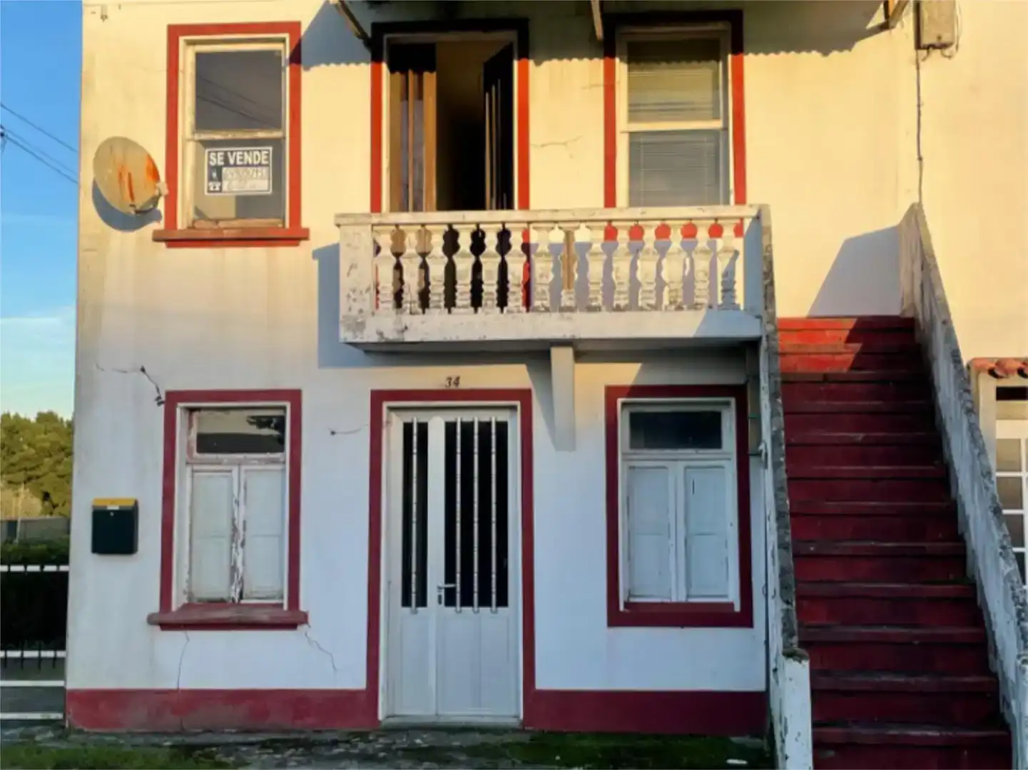 Vista exterior de Casa adosada en venda en Alto del Castaño