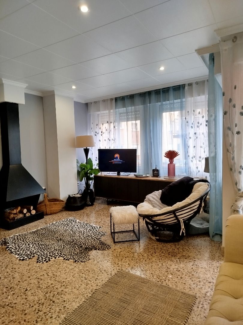 Living room of Flat for sale in Benicarló  with Air Conditioner, Heating and Furnished