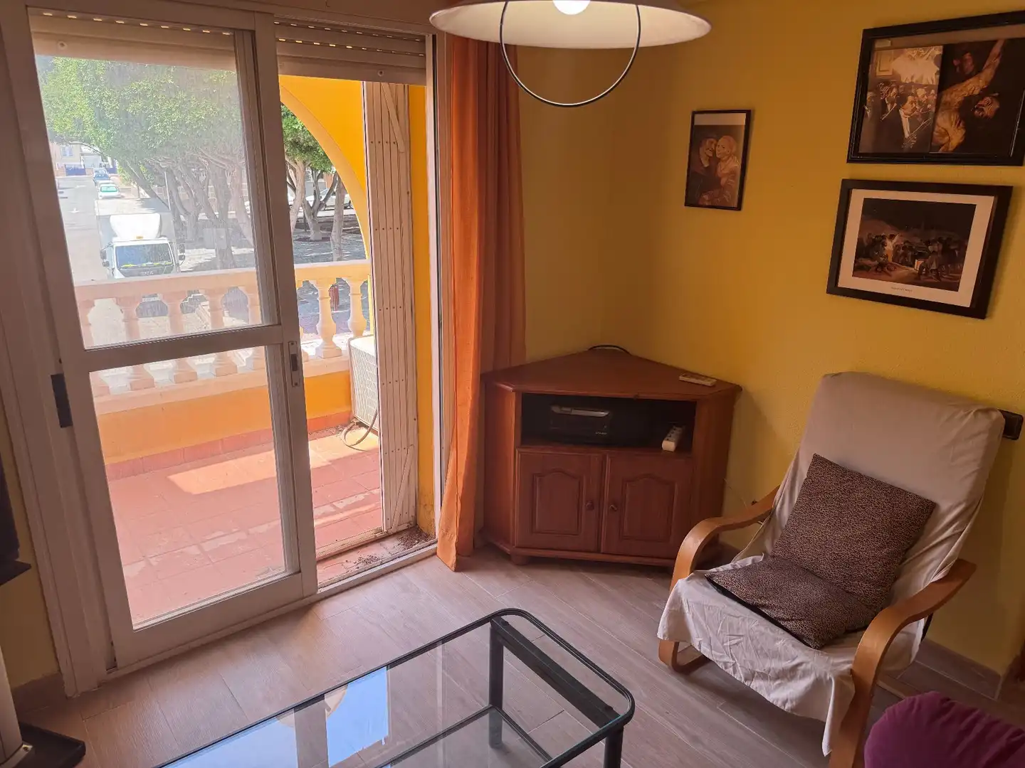 Schlafzimmer von Einfamilien-Reihenhaus zum Verkauf in Roquetas de Mar mit Klimaanlage