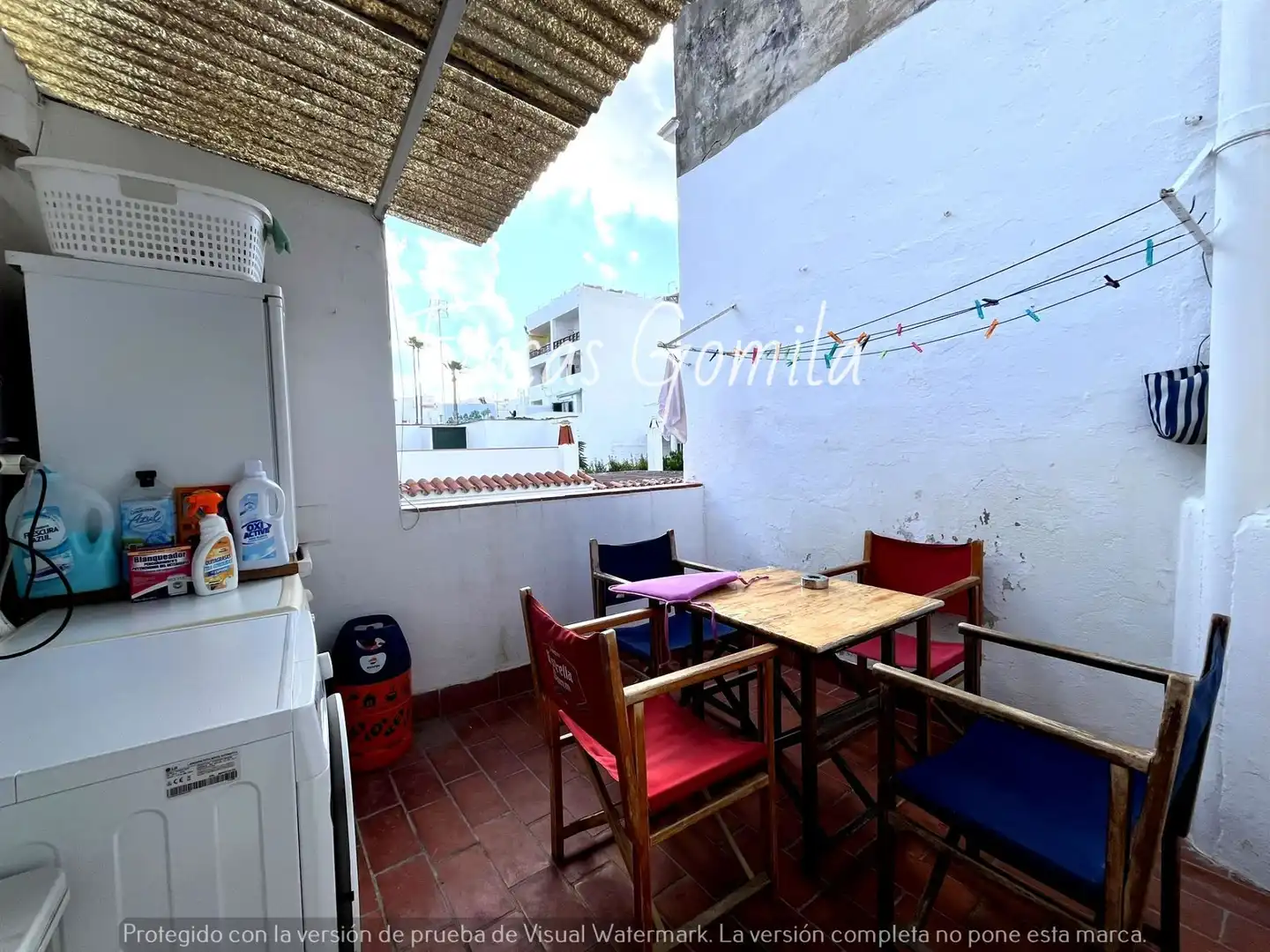 Terraza de Finca rústica en venta en Es Castell