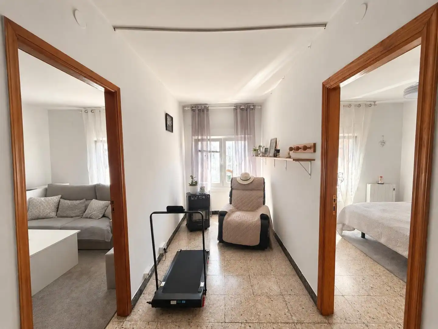 Sala d'estar de Casa adosada en venda en Ribeira amb Aire condicionat, Calefacció i Terrassa