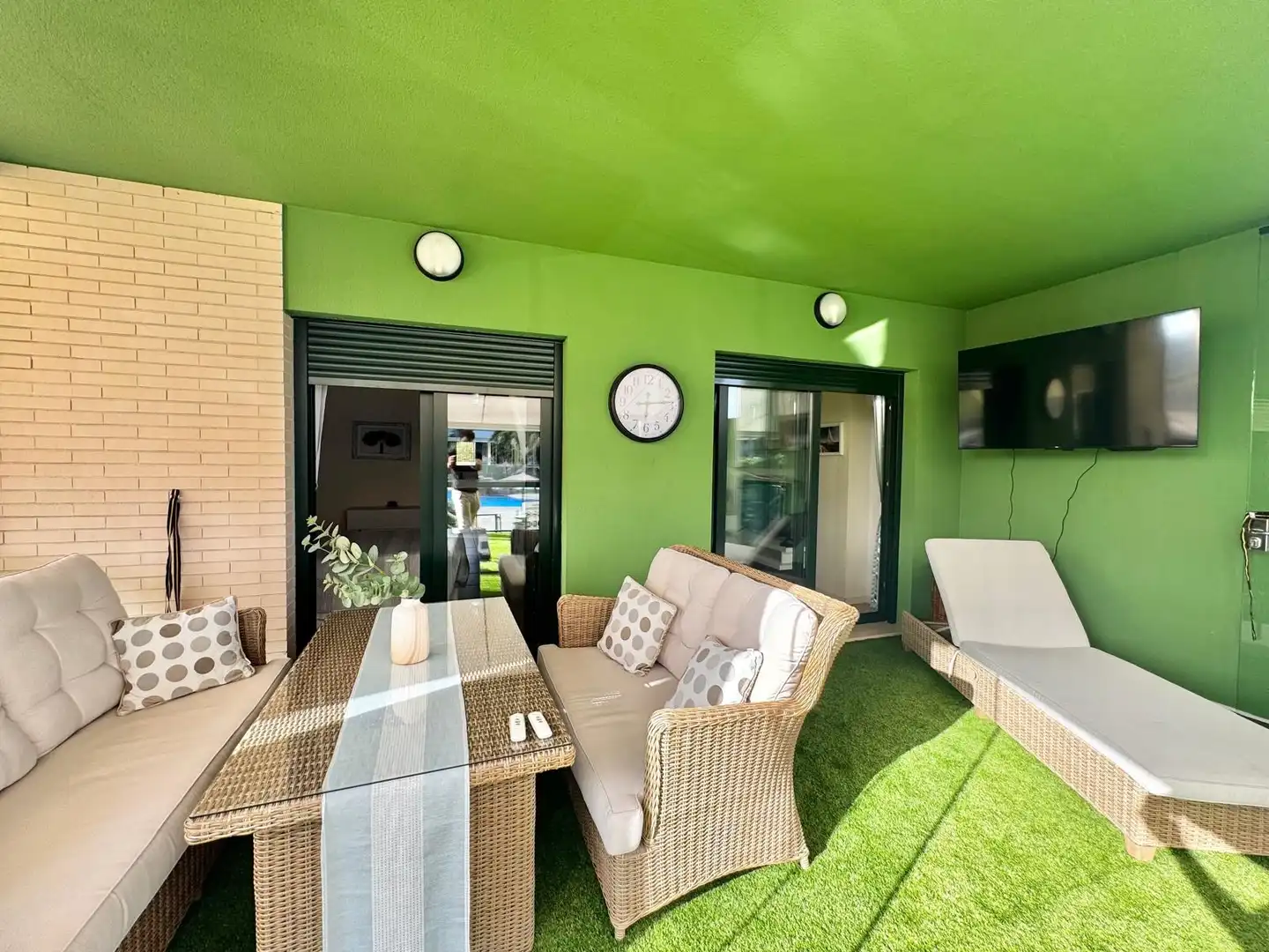 Terraza de Casa o chalet de alquiler en Pilar de la Horadada con Aire acondicionado, Calefacción y Terraza