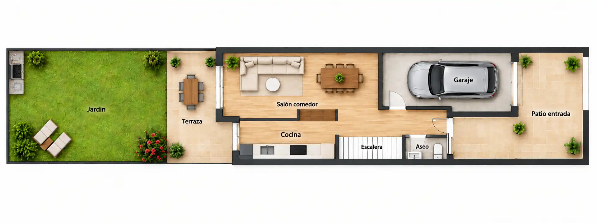 Casa adosada en venta en Castelldefels, Barcelona