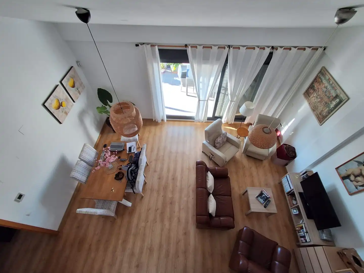 Sala de estar de Dúplex en venta en Alborache con Terraza
