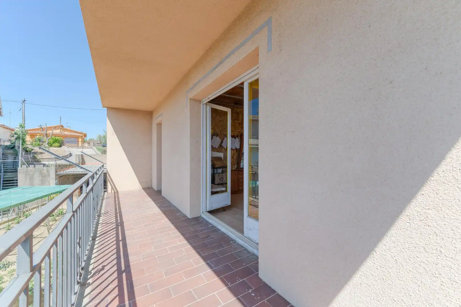 Balcony of Houses for sale in Sant Hilari Sacalm  with Heating, Private garden and Terrace