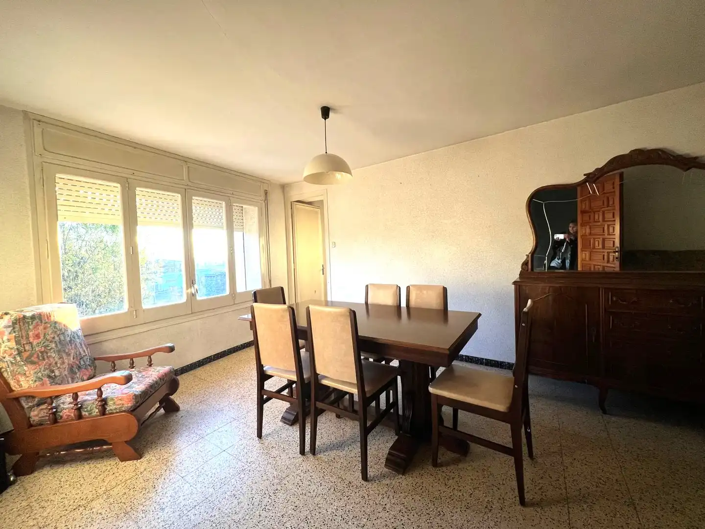 Dining room of Country homes for sale in Montmaneu  with Terrace, Storage room and Furnished