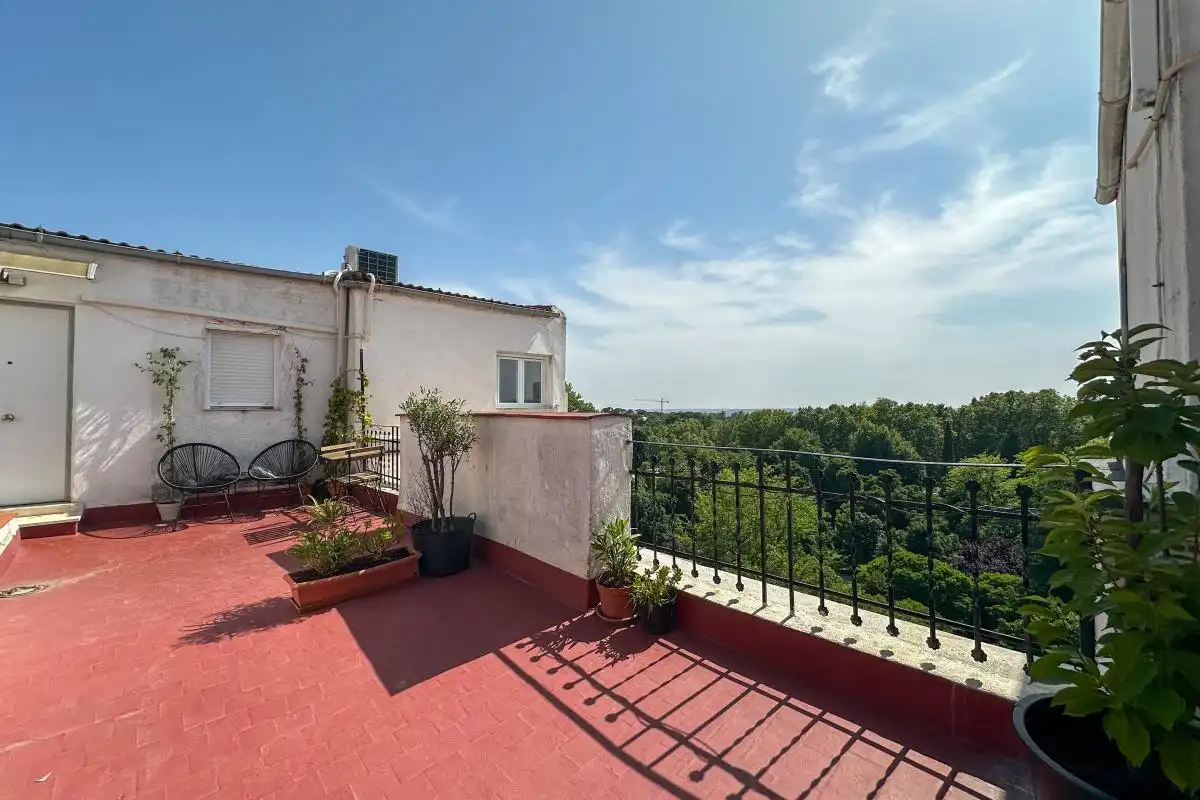 Terraza de Ático de alquiler en Madrid con Aire acondicionado, Calefacción y Terraza