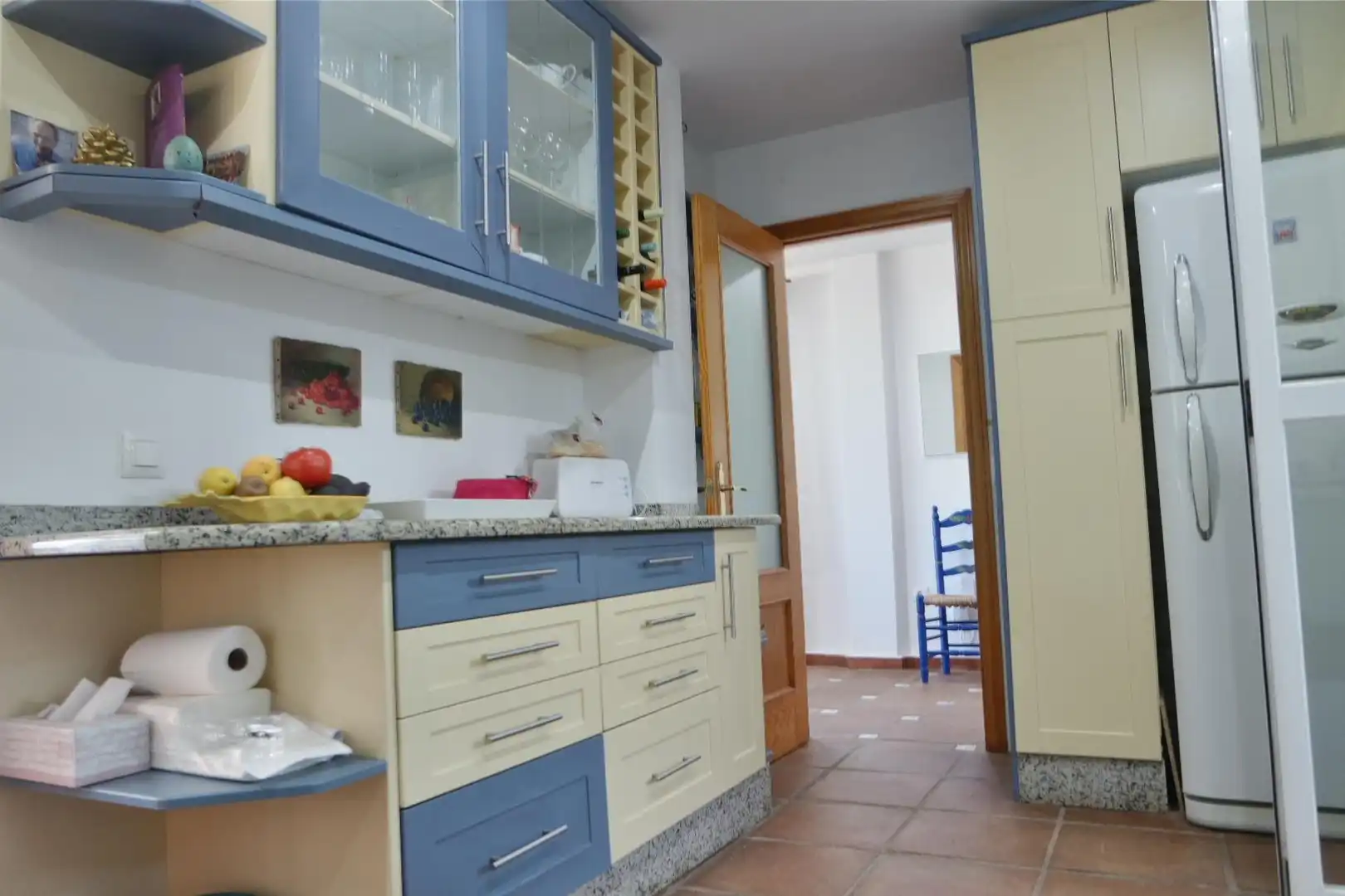 Küche von Haus zum Verkauf in Sanlúcar de Barrameda mit Klimaanlage, Heizung und Privatgarten