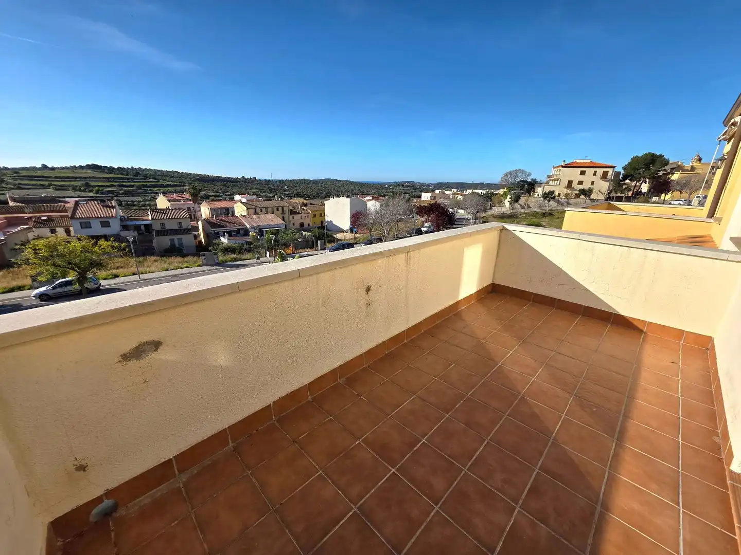 Terraza de Casa adosada en venta en La Nou de Gaià con Aire acondicionado, Calefacción y Jardín privado