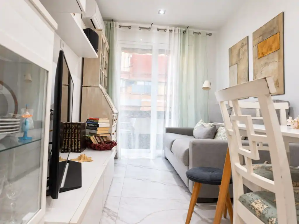 Sala de estar de Piso en venta en Horta - Guinardó