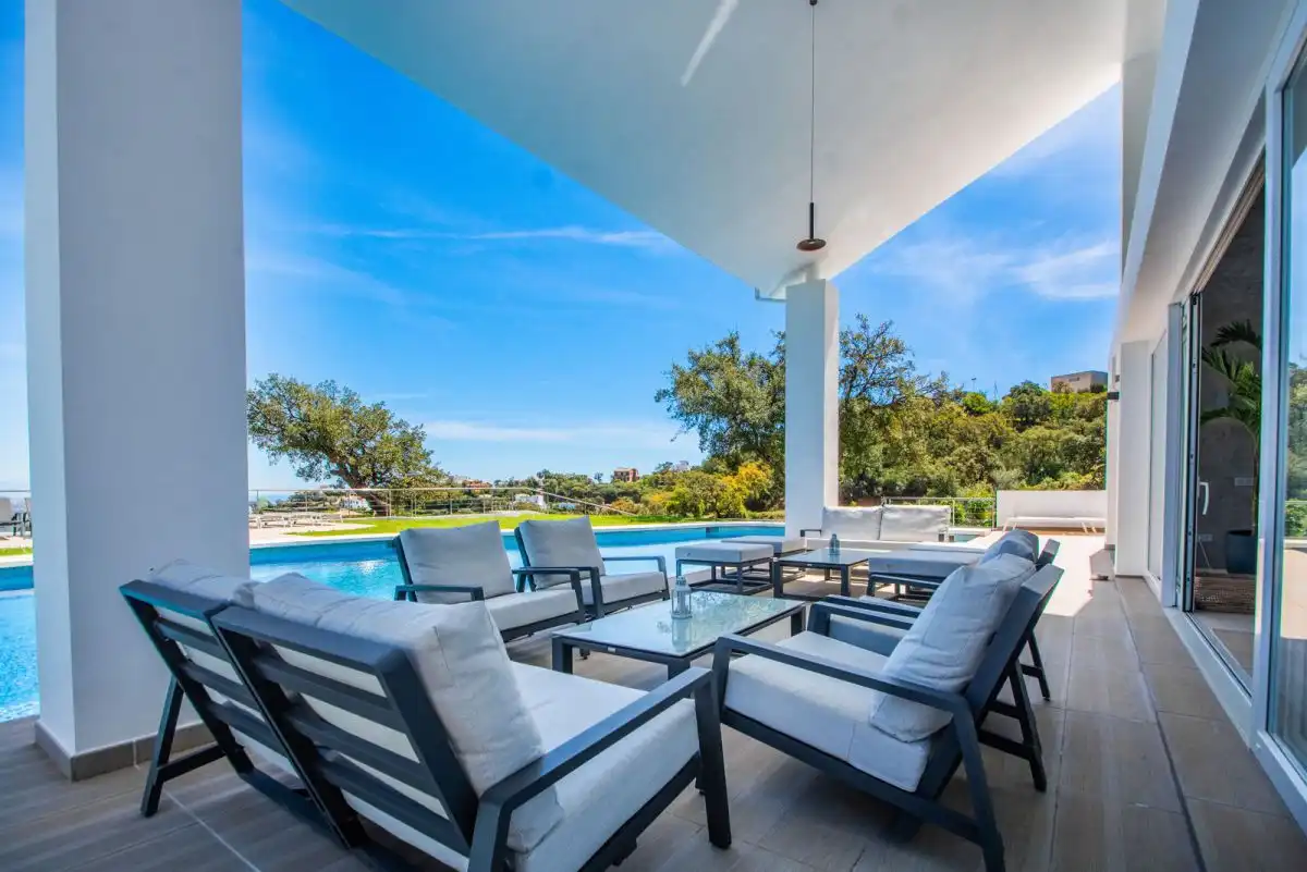 Terrace of Houses for rent in Ojén  with Terrace, Storage room and Furnished