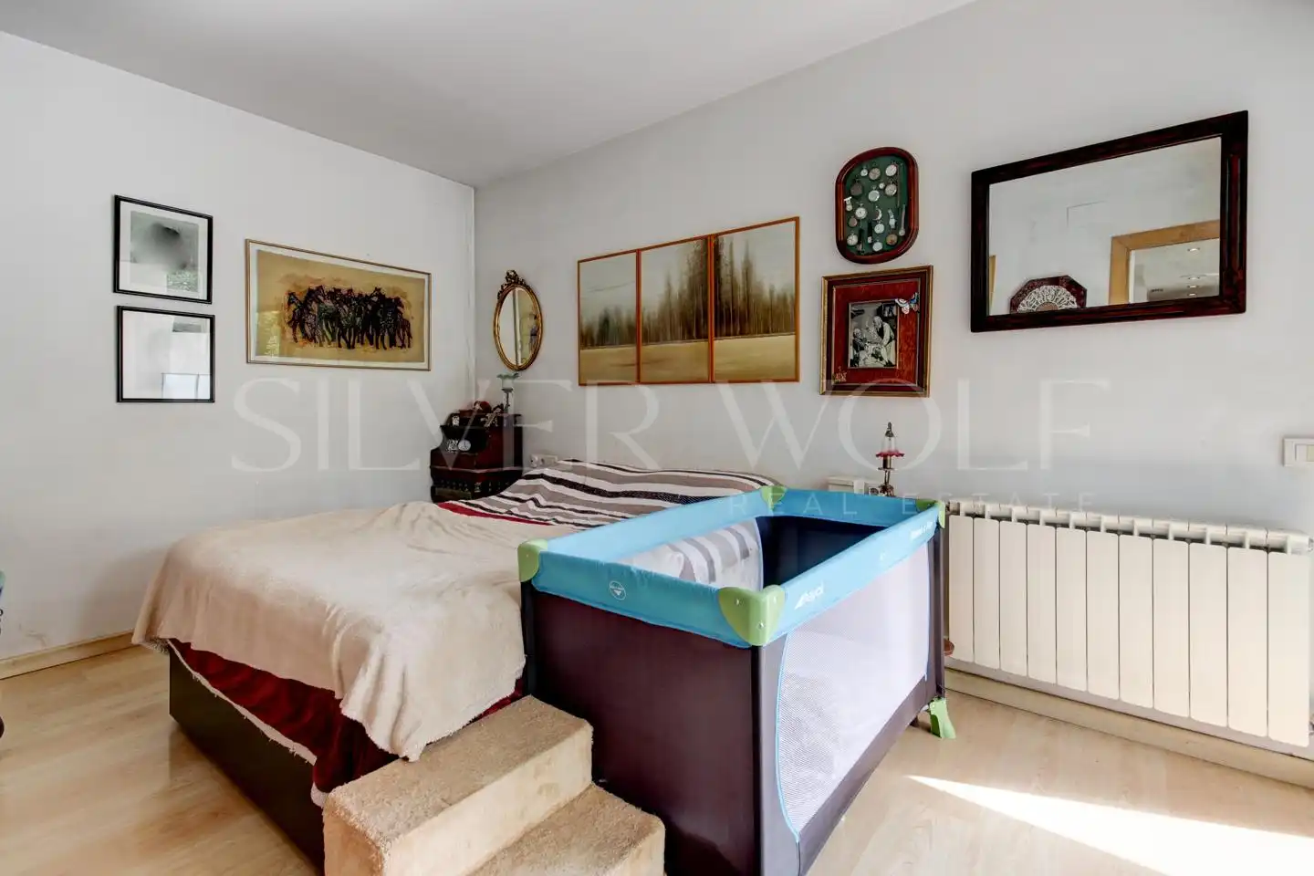 Habitación de Casa o chalet en venta en Santa Coloma de Gramenet con Aire acondicionado, Calefacción y Jardín privado