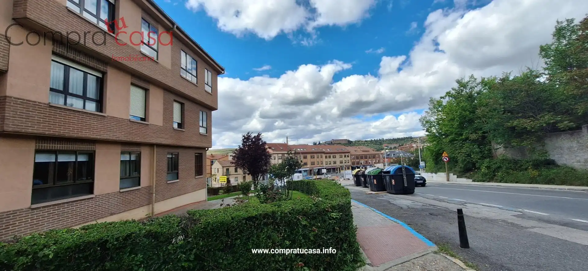 Exterior view of Attic for sale in Segovia  with Heating, Parquet flooring and Terrace