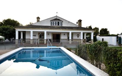 Swimming pool of House or chalet for sale in El Puerto de Santa María  with Air Conditioner, Terrace and Swimming Pool