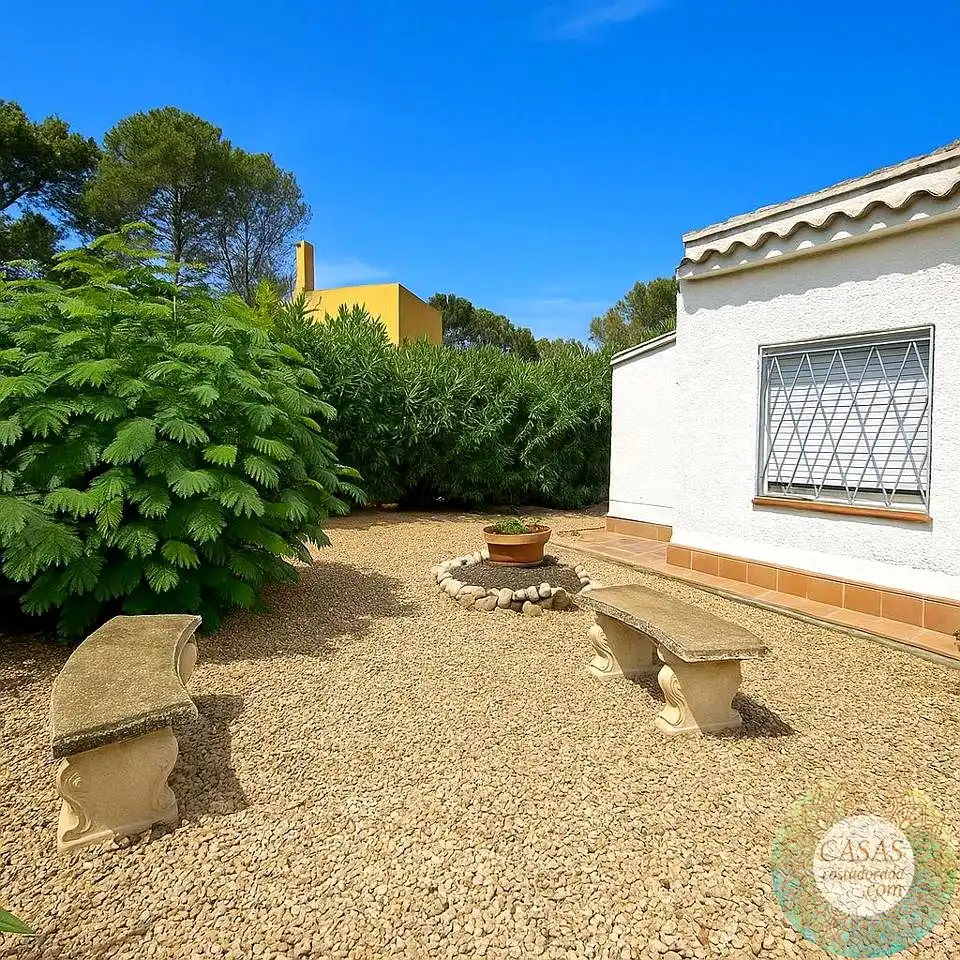 Garden of Houses for sale in L'Ametlla de Mar   with Private garden and Swimming Pool