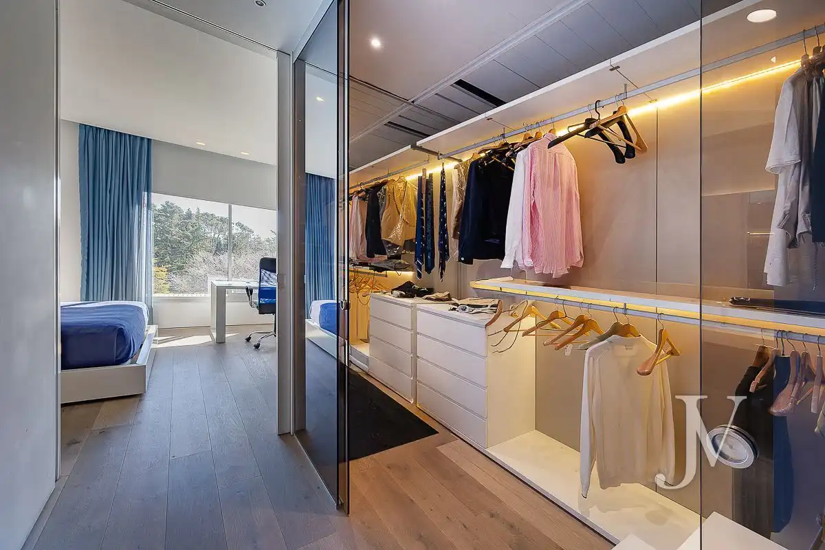 Bedroom of Houses for sale in Madrid  with Air Conditioner, Heating and Private garden
