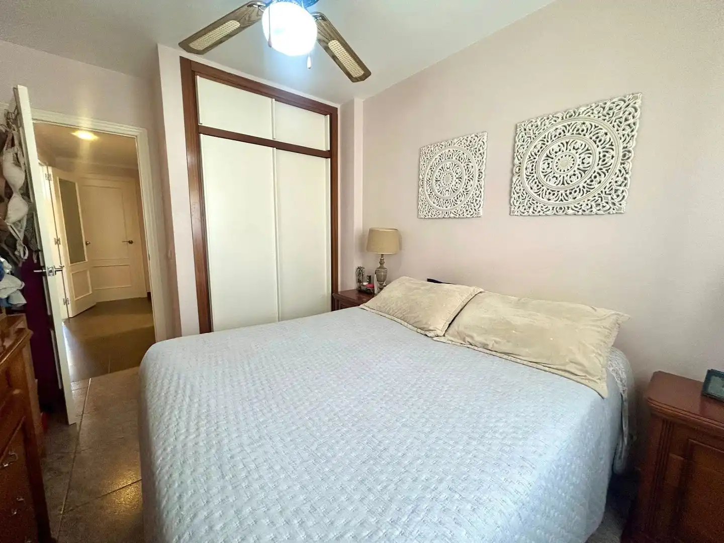Bedroom of Flat for sale in Almería  with Air Conditioner, Terrace and Community pool