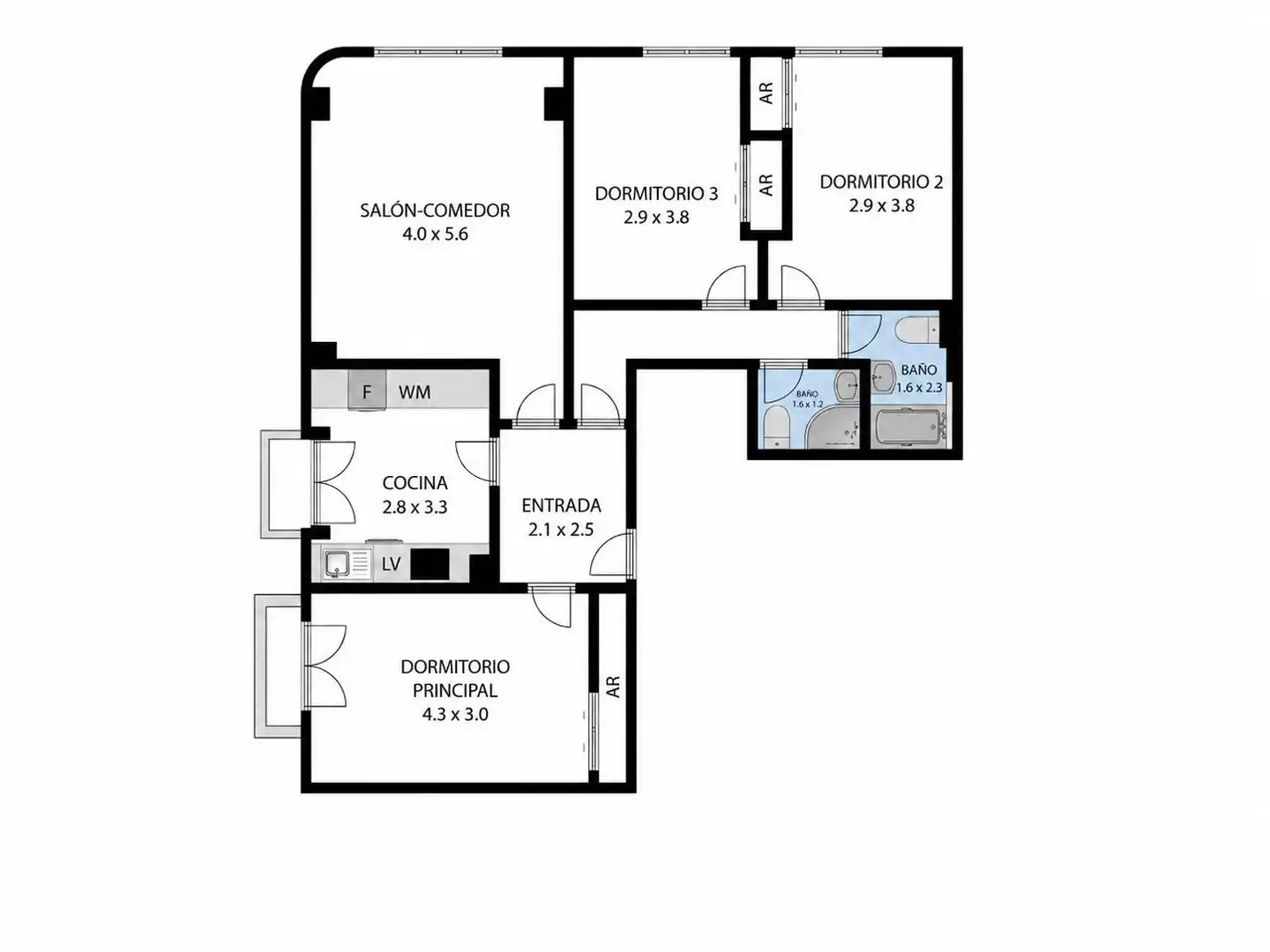 Piso en venta en  Logroño con Calefacción, Trastero y Piscina comunitaria