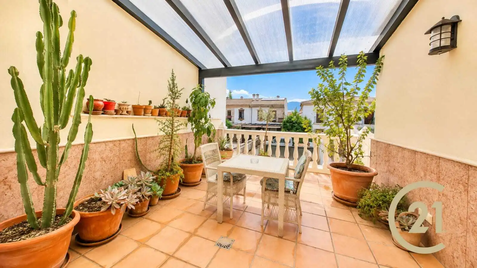 Terrassa de Casa o xalet en venda en Ronda amb Aire condicionat, Calefacció i Jardí privat
