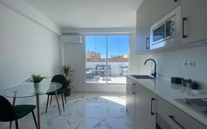 Kitchen of Attic for sale in Málaga Capital  with Air Conditioner, Terrace and Balcony