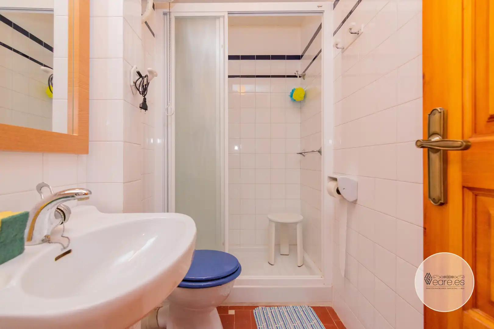 Bathroom of Houses for sale in Castelló de Farfanya  with Furnished and Oven