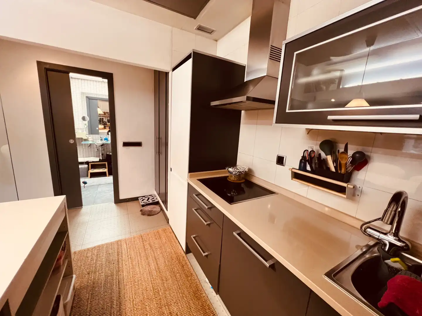 Cuina de Loft en venda en San Sebastián de los Reyes amb Aire condicionat, Calefacció i Jardí privat