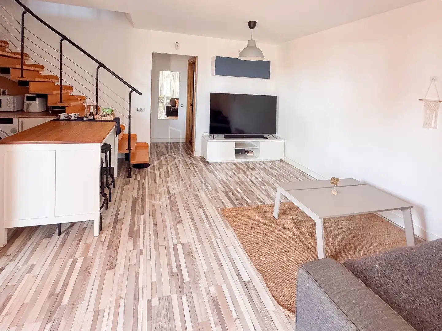 Living room of Houses for sale in La Oliva  with Storage room, Furnished and Community pool