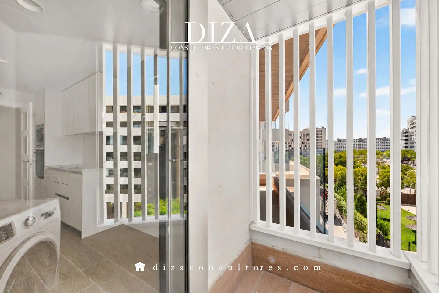 Terraza de Piso de alquiler en Madrid con Aire acondicionado, Calefacción y Terraza