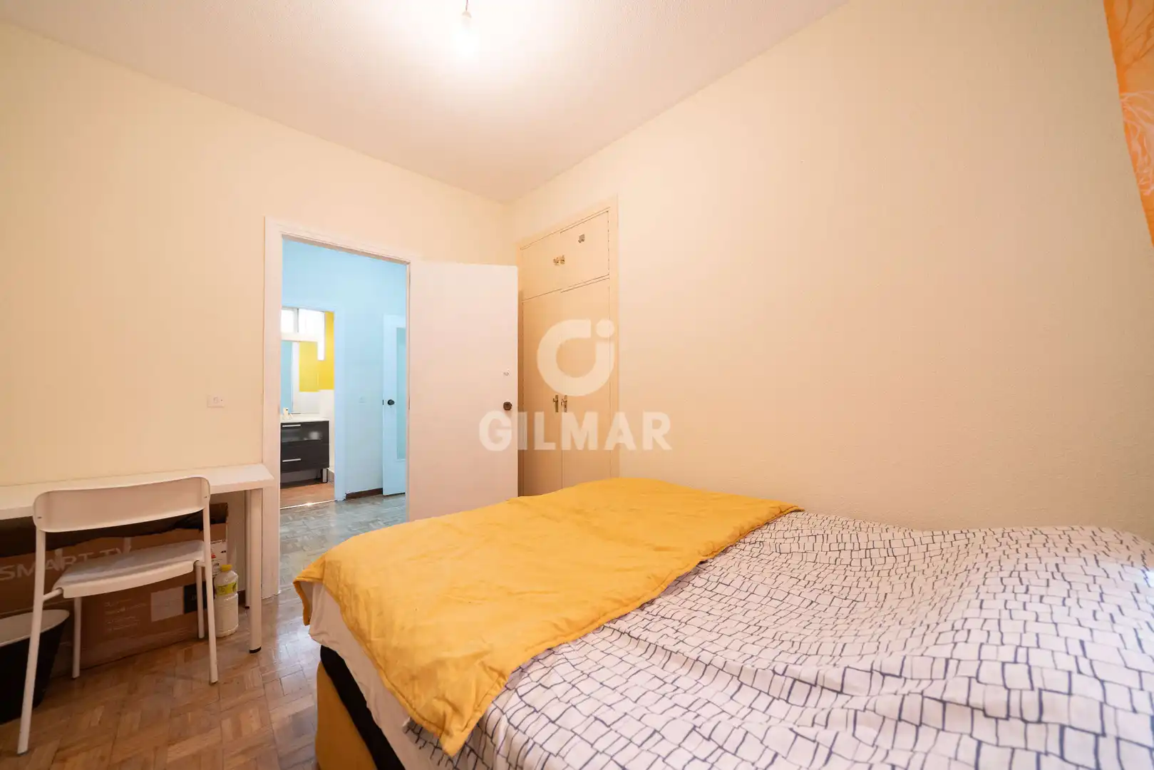 Bedroom of Flat for sale in Madrid  with Heating and Balcony
