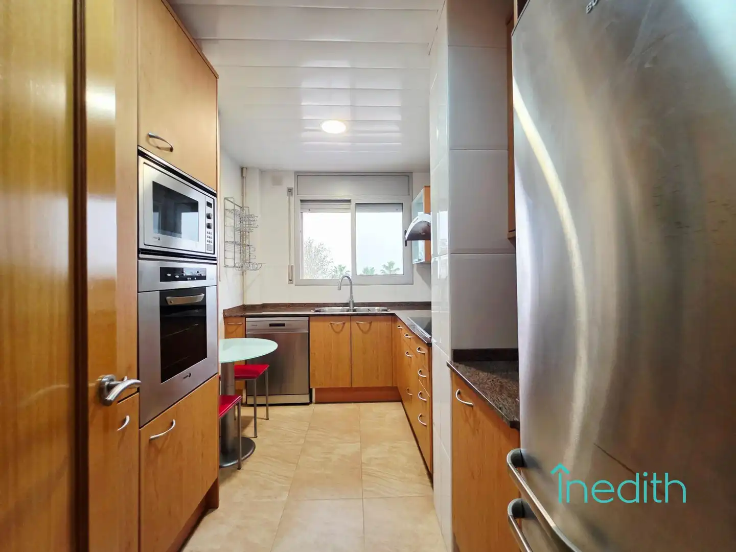 Küche von Wohnung zum Verkauf in Cubelles mit Klimaanlage, Heizung und Terrasse