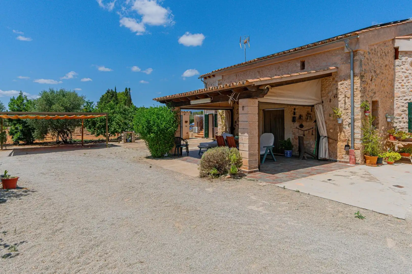 Exterior view of Country homes for sale in Inca  with Air Conditioner, Heating and Private garden
