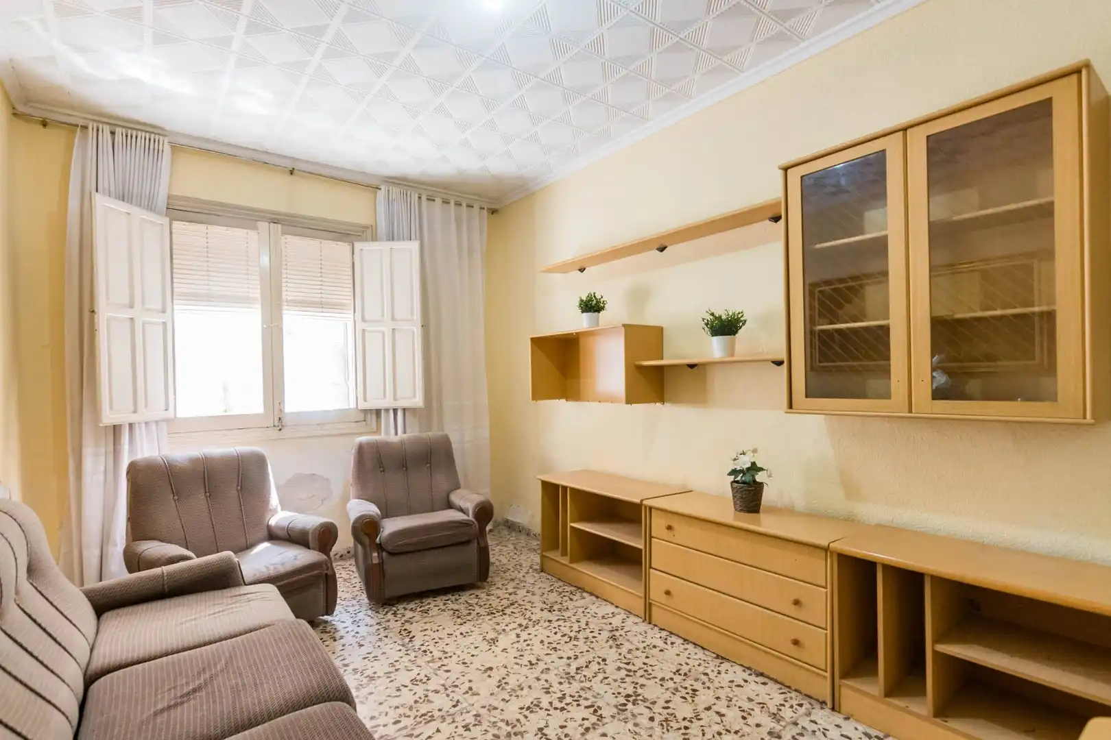 Sala de estar de Piso en venta en Murcia